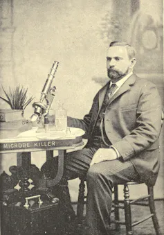 Photographie de Wiliam Radam, en 1890.