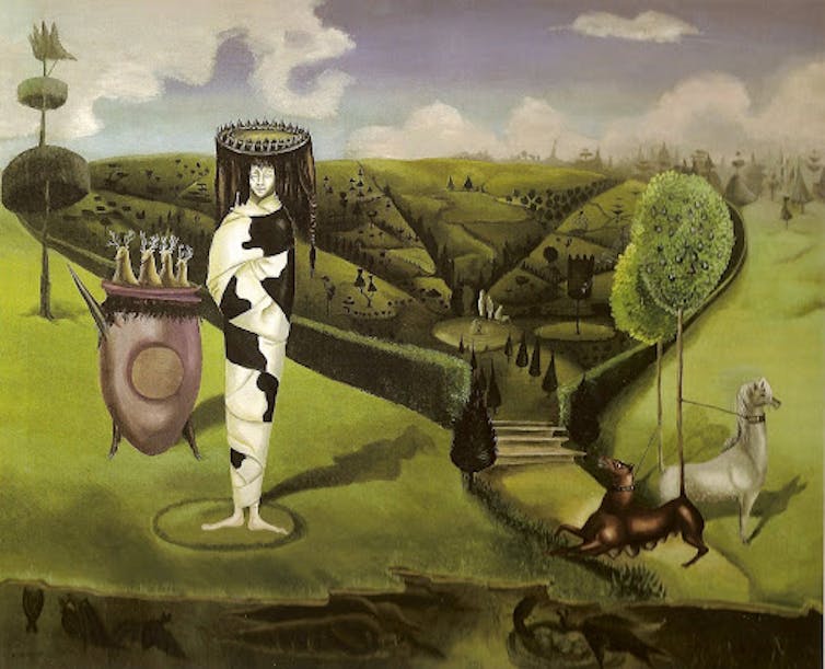 _Té verde_, de Leonora Carrington.