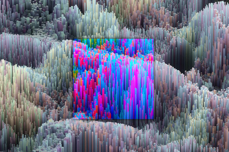 Colourful abstract image