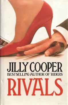 The original 1988 book cover of Jilly Cooper's Rivals.