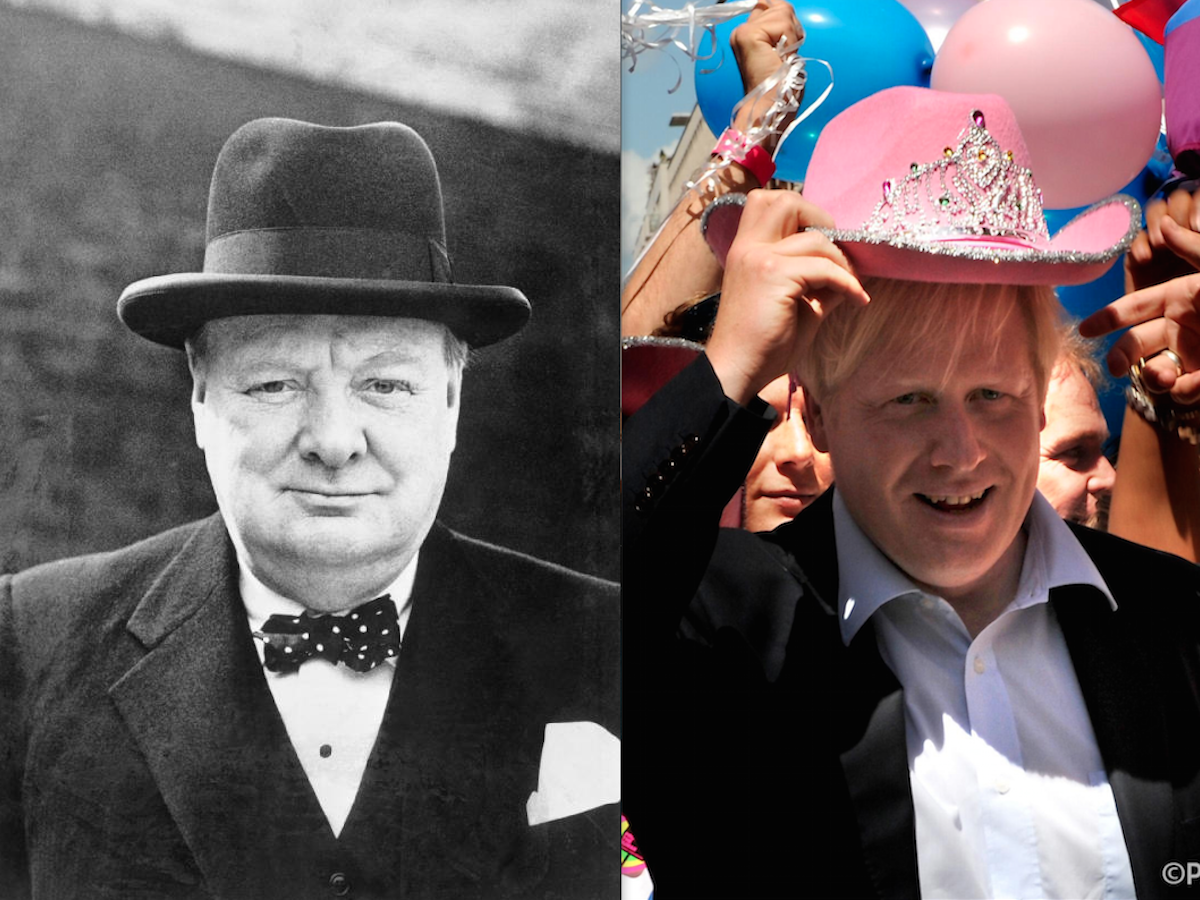 Boris Johnson Makes A Bid To Appropriate The Churchill Brand