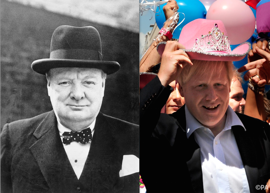Boris Johnson Makes A Bid To Appropriate The Churchill Brand