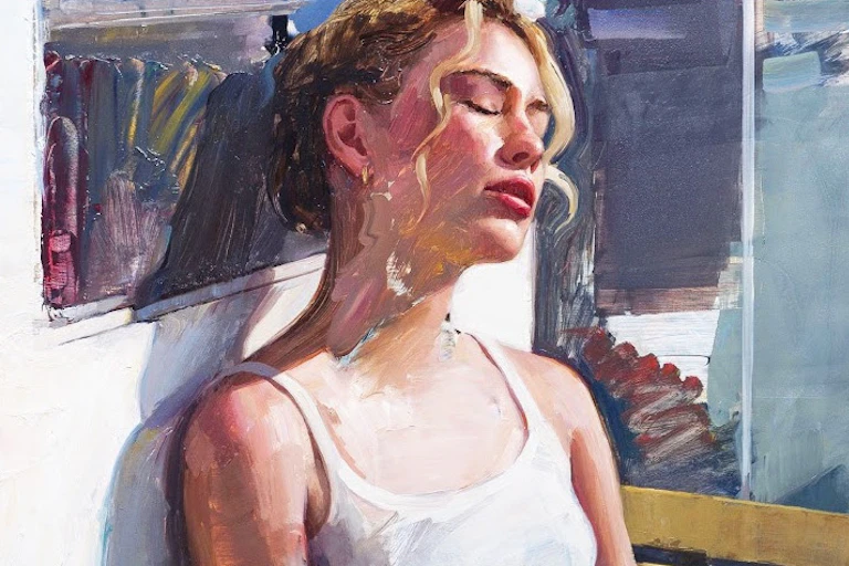 Painting of a girl