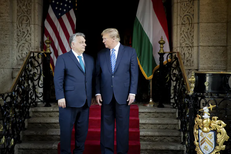 Donald Trump and Viktor Orban