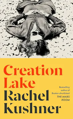 The book jacket for Creation Lake