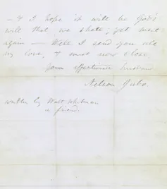 A lined page featuring handwritten cursive.