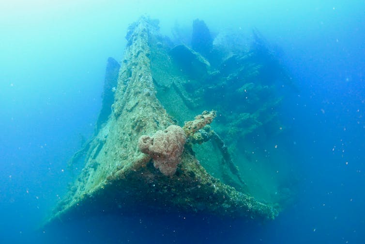 Wreck in Guam