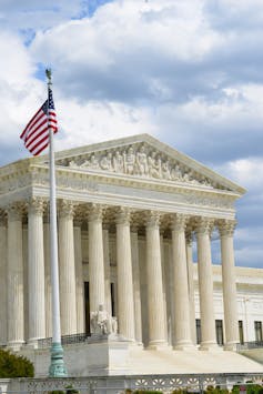 Supreme Court Building, in Washington D.C. United States of America