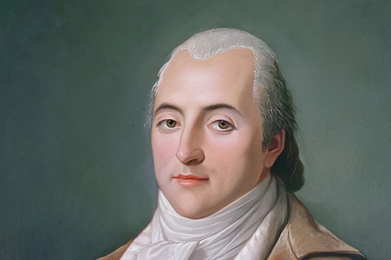 Une peinture classique de Saint-Simon