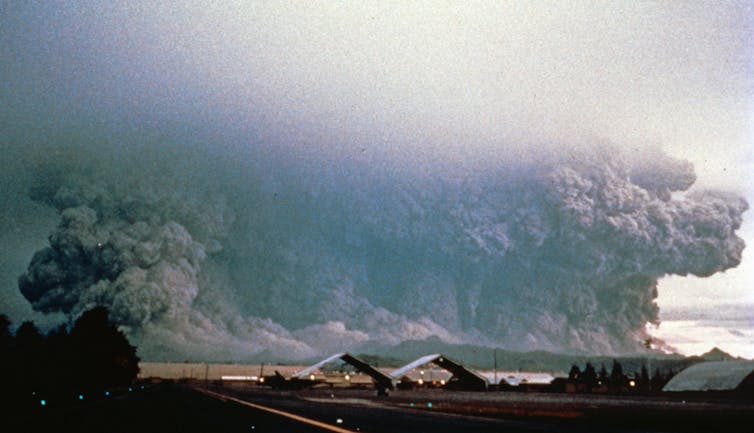 Large volcanic eruption