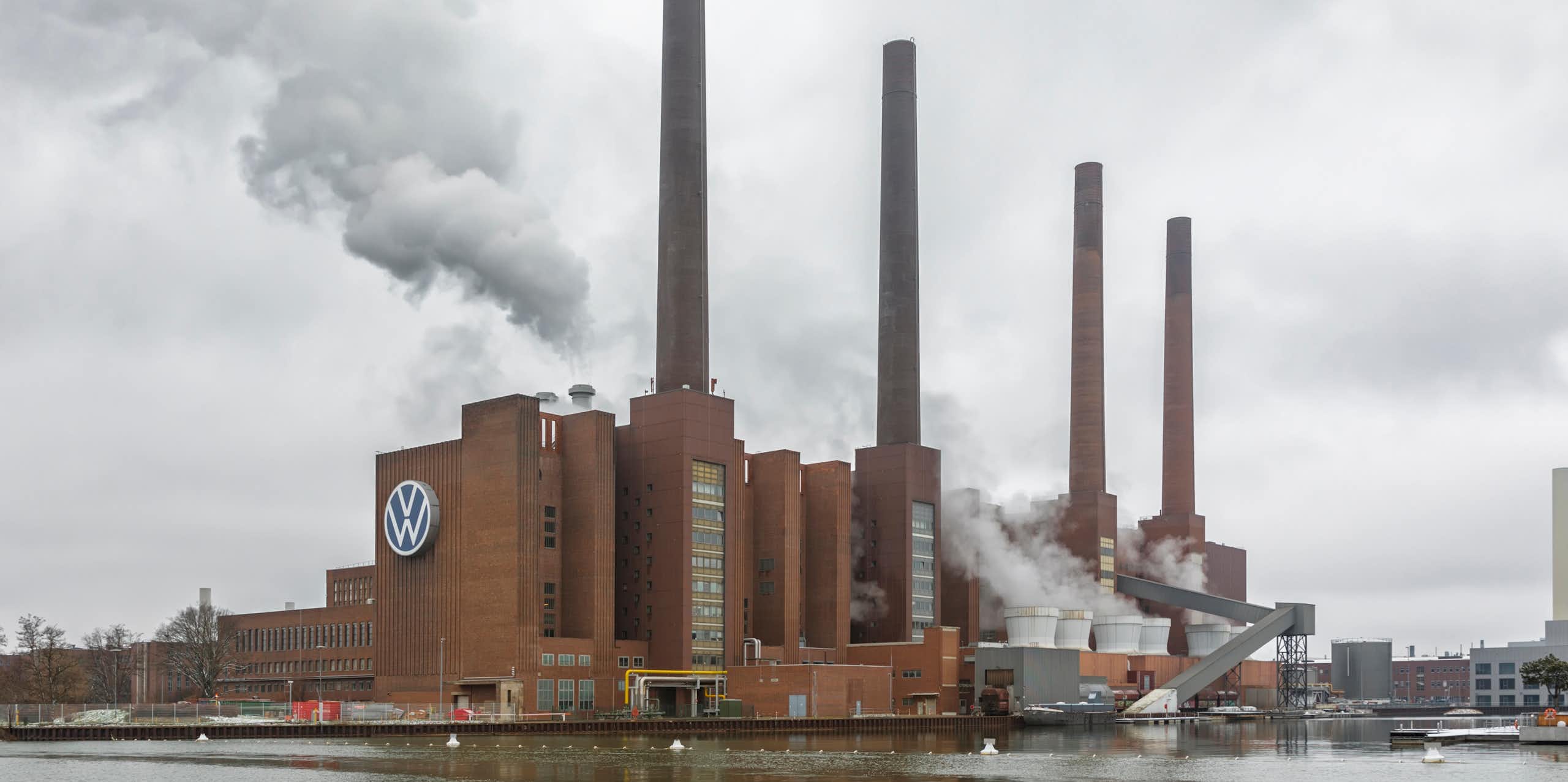 The power station at a Volkswagen plant in Germany