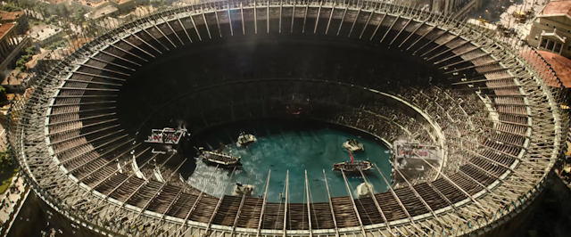 El agua en los espectáculos romanos (y en 'Gladiator II'): las naumaquias