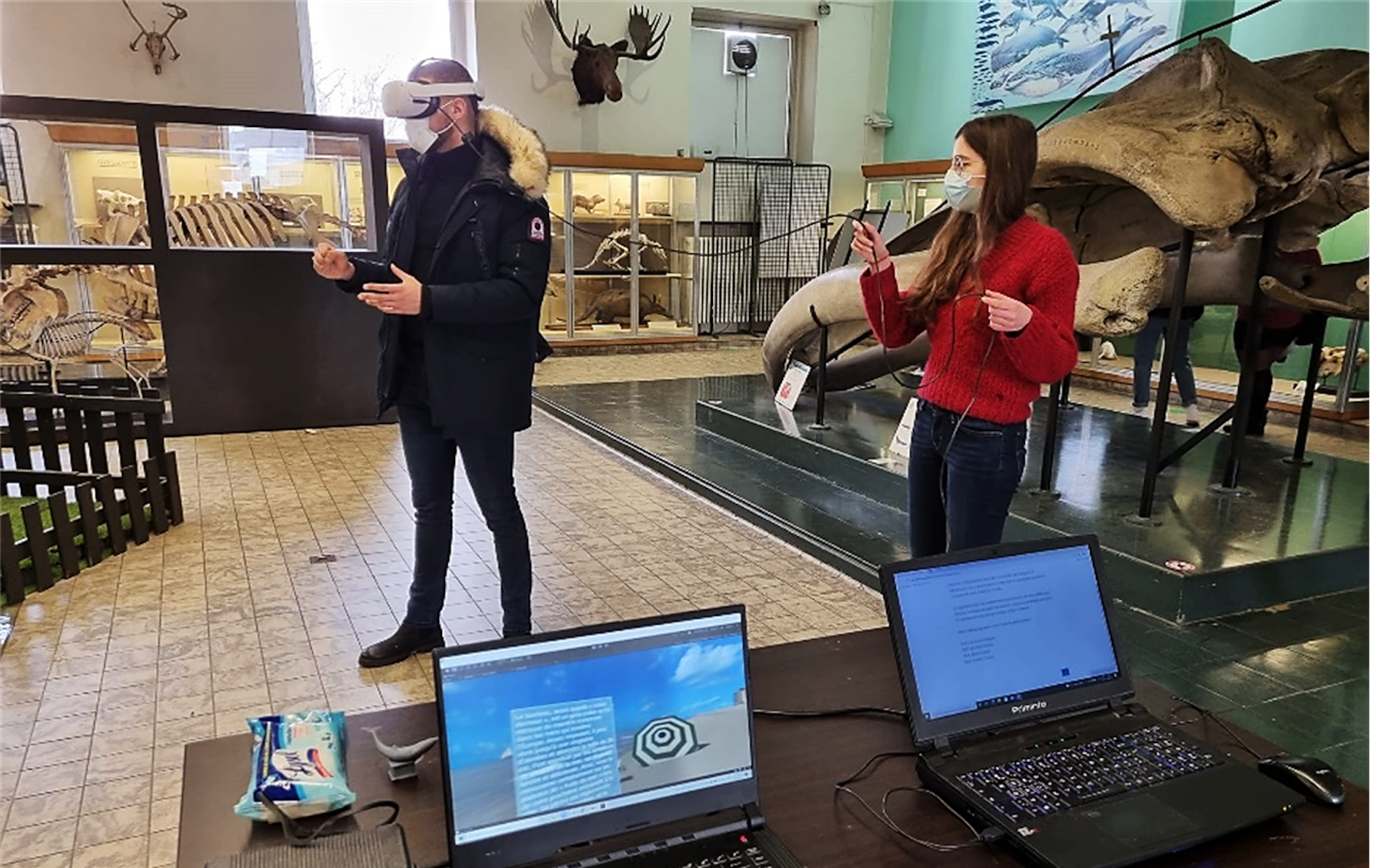 Les visiteurs de l’Aquarium Museum de Liège immergés dans une visite virtuelle