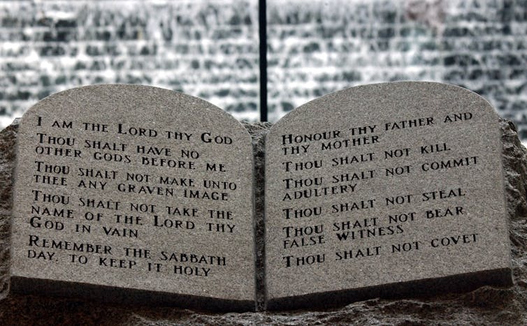 Federal judge rules that Louisiana shalt not require public schools to post the Ten Commandments