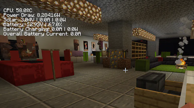 A screengrab from the game Minecraft