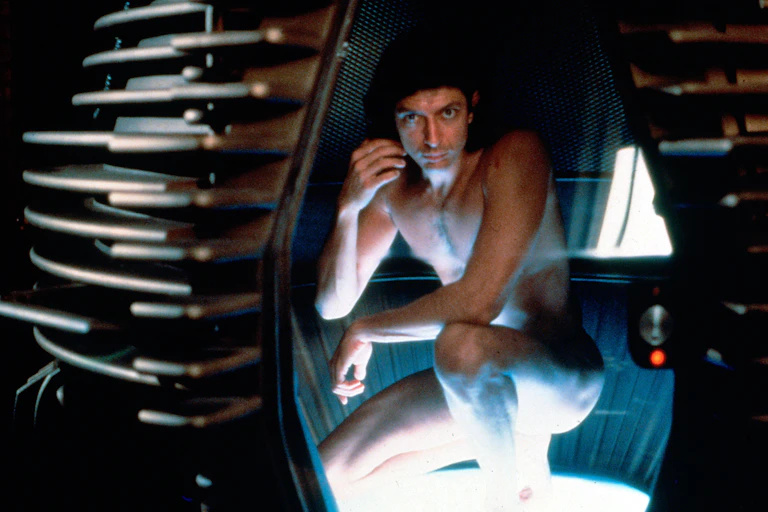 Jeff Goldblum in The Fly.