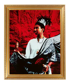 regal painting of a black woman