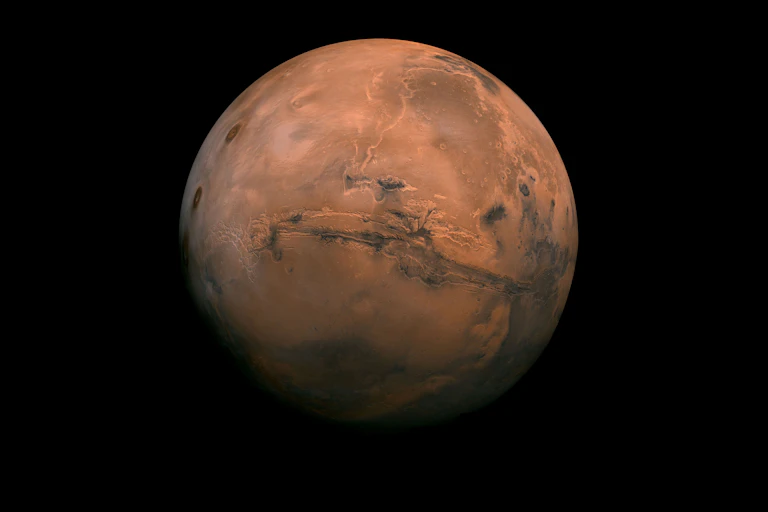 Photograph of Mars