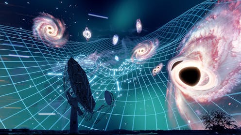 To map the vibration of the universe, astronomers built a detector the size of the galaxy