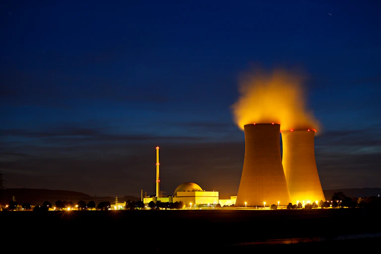 nuclear at night