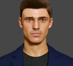 Formal looking AI chatbot