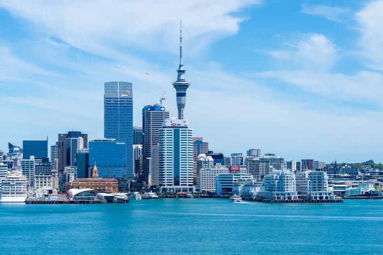 Auckland's skyline.