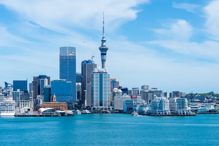 Auckland's skyline.