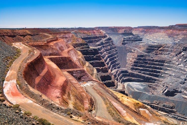 Gold mine in Australia