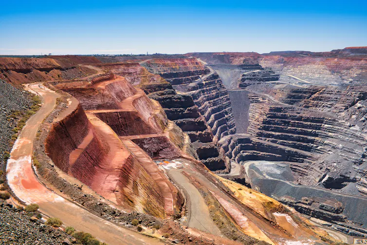 Gold mine in Australia