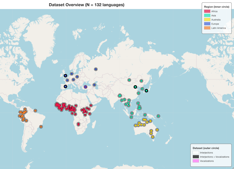 Human exclamations of pain are similar across the world, new study reveals Human exclamations of pain are similar across the world, new study reveals