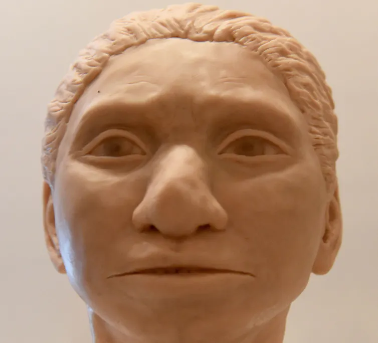 The first reconstruction of a Denisovan, from Hebrew University in 2019.