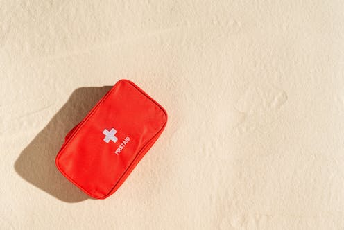 Hitting the beach? Here are some dangers to watch out for – plus 10 essentials for your first aid kit
