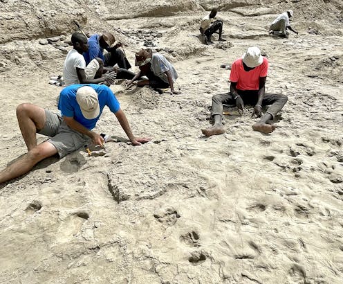 Fossilized footprints reveal 2 extinct hominin species living side by side 1.5 million years ago