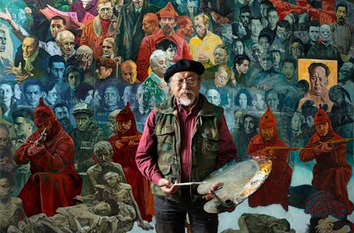new documentary charts the creation of painter Jiawei Shen’s three-storey magnum opus
