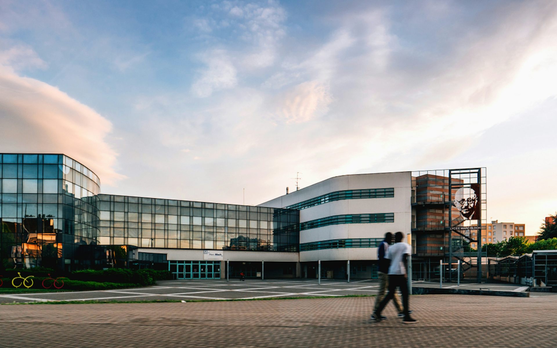 Lycée Marc-Bloch à Strasbourg, en 2018.