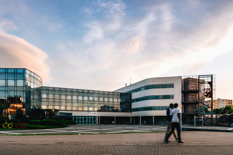 Lycée Marc-Bloch à Strasbourg, en 2018.