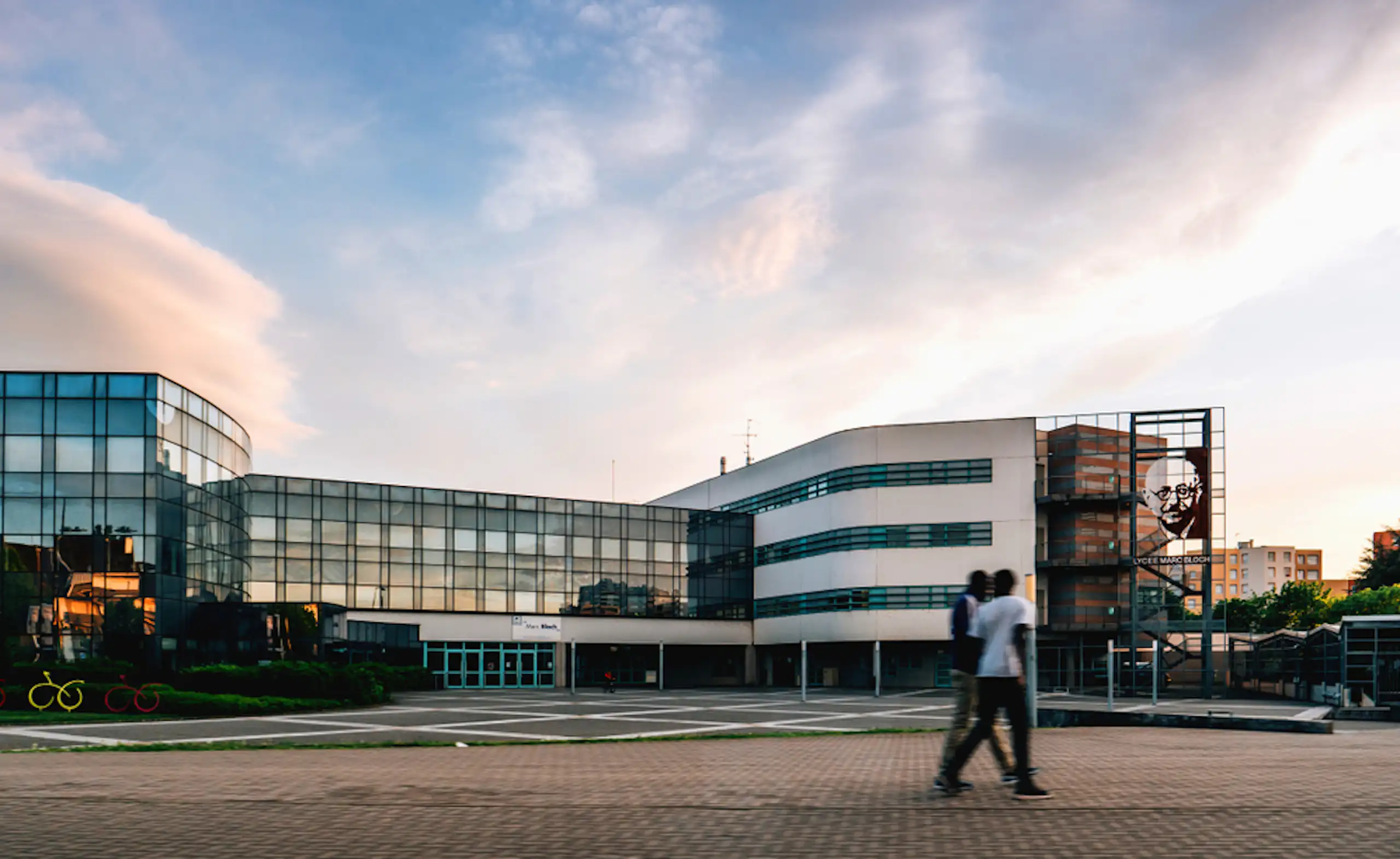 Lycée Marc-Bloch à Strasbourg, en 2018.