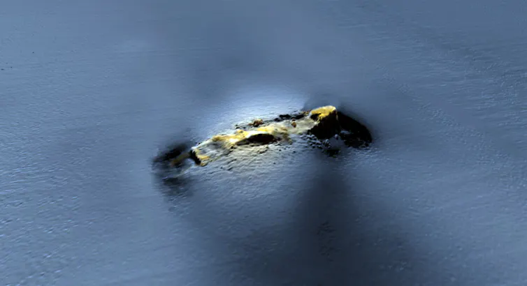 A graphical model of the shipwreck of the HMS Stephen Furness