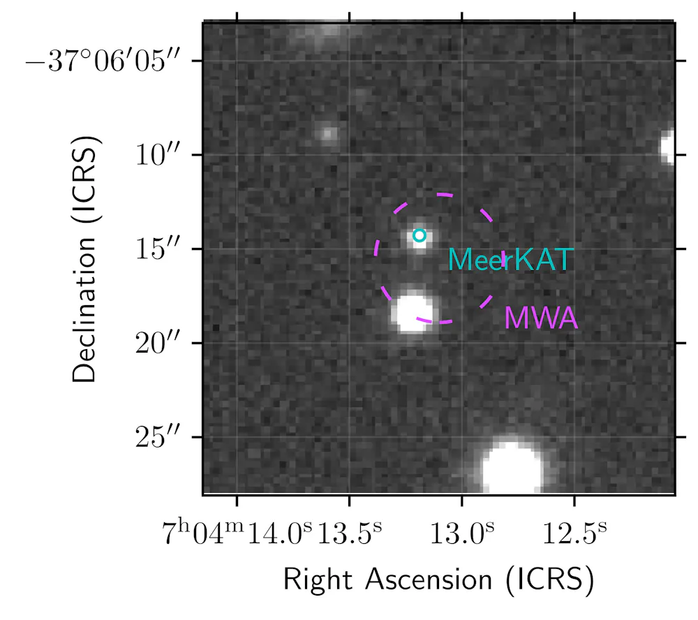 Exploding Radio Image Astronomers have pinpointed the origin of mysterious repeating radio ...