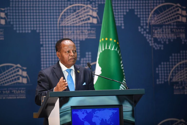Ethiopian Foreign Minister Taye Atske Selassie