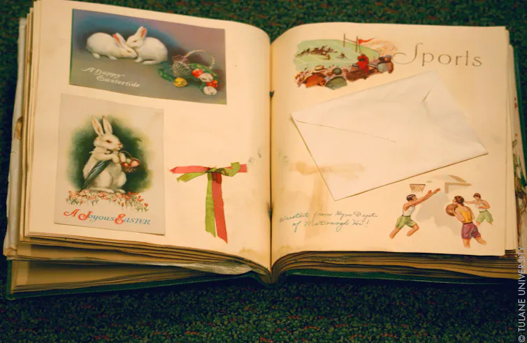 A Victorian scrapbook