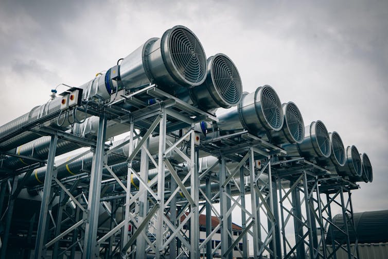 Climework large scale performance testing facility in Muttenz, Switzerland.