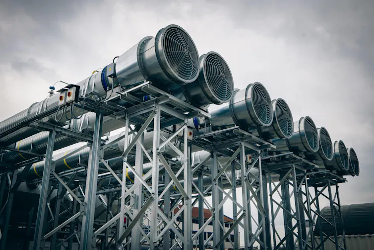 Climework large scale performance testing facility in Muttenz, Switzerland.