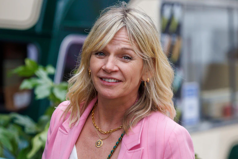 Zoe Ball at the RHS Chelsea flower show.