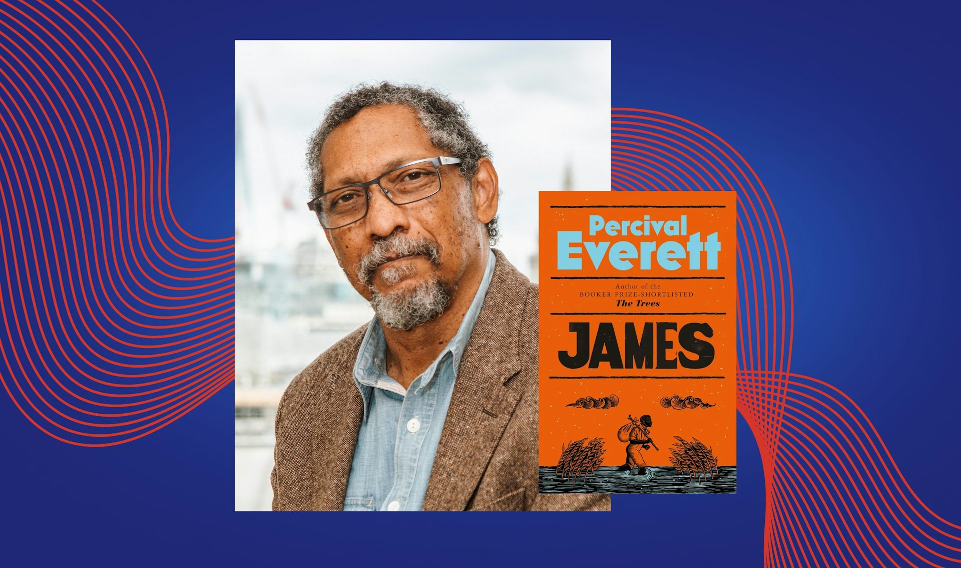 Percival Everett and the James book cover