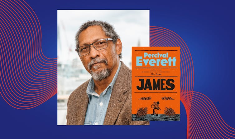 Percival Everett and the James book cover