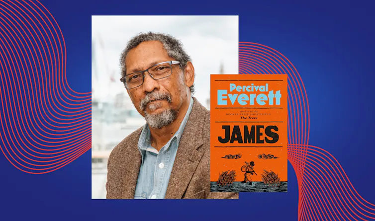 Percival Everett and the James book cover
