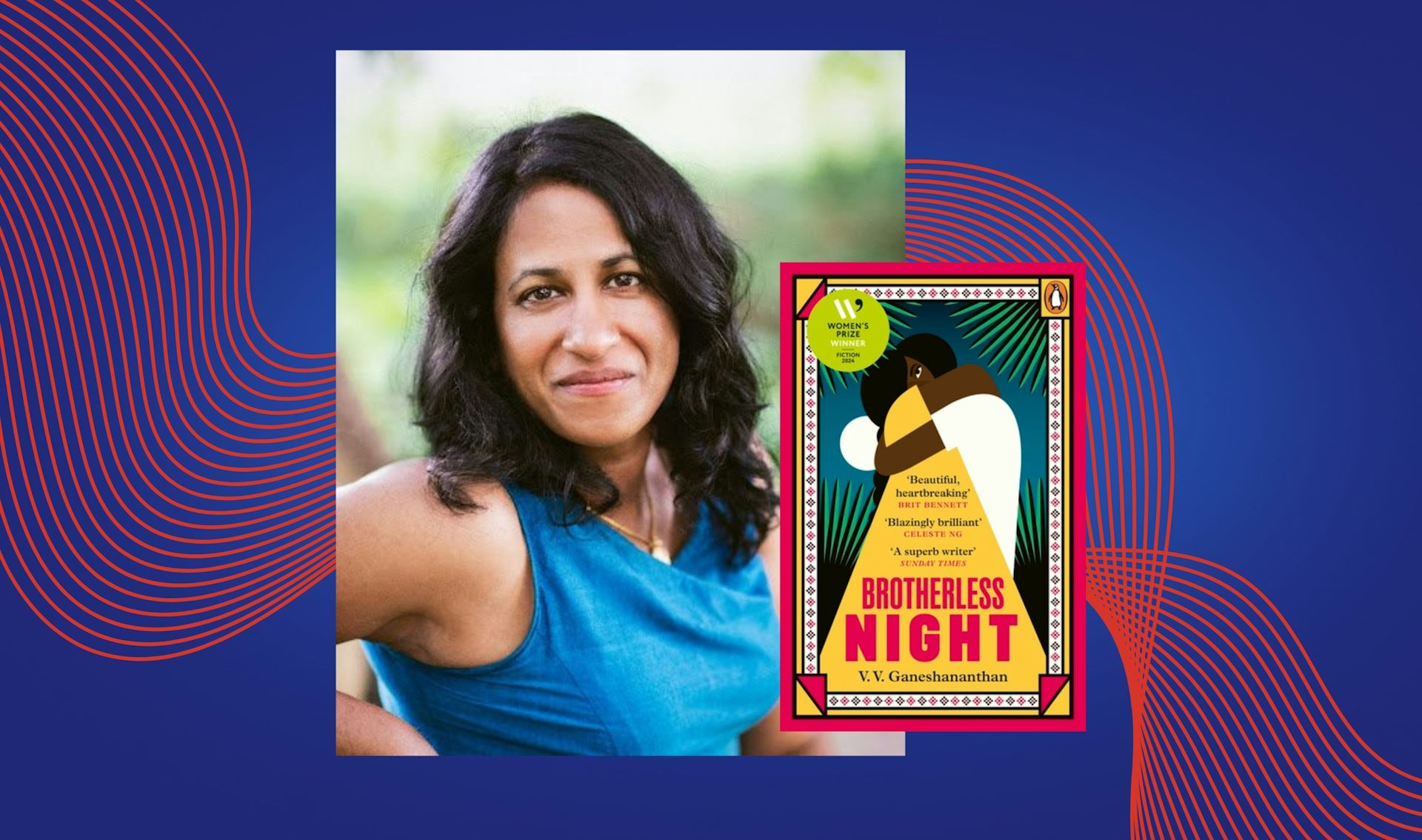 V.V. Ganeshananthan and the cover of Brotherless Night