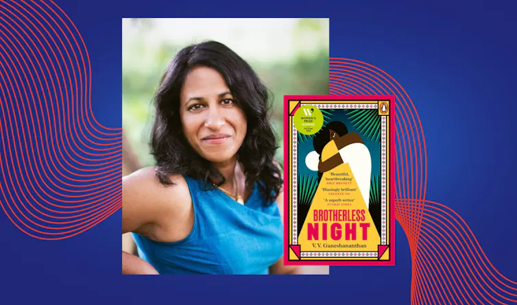 V.V. Ganeshananthan and the cover of Brotherless Night