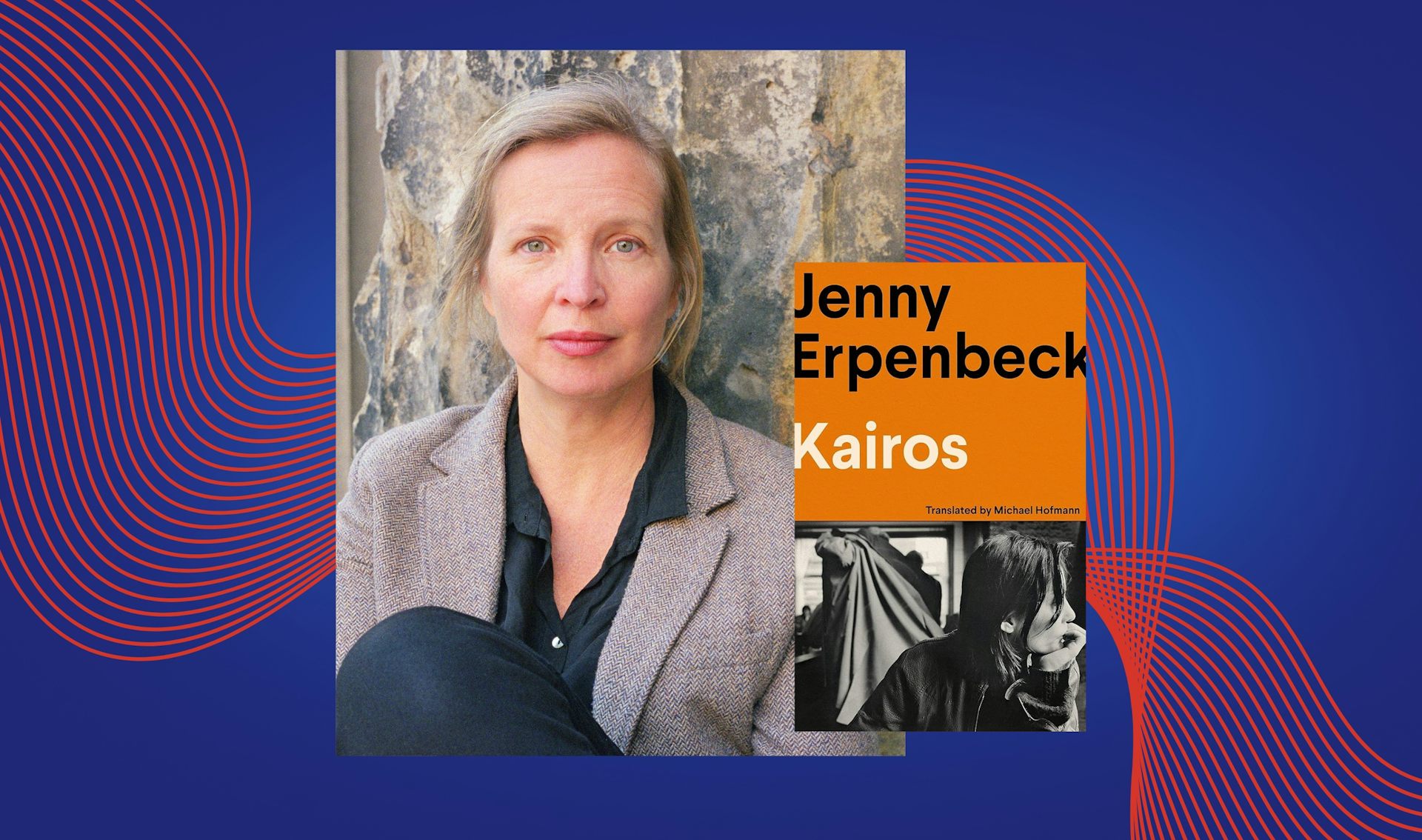 Jenny Erpenbeck and the cover of Kairos